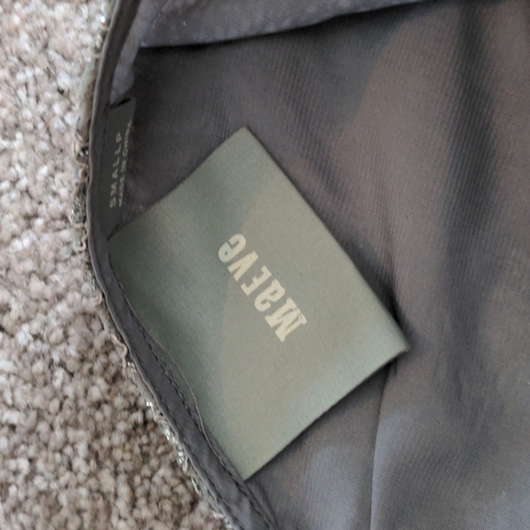 Maeve Silver Peplum Shirt - Picture 3 of 3